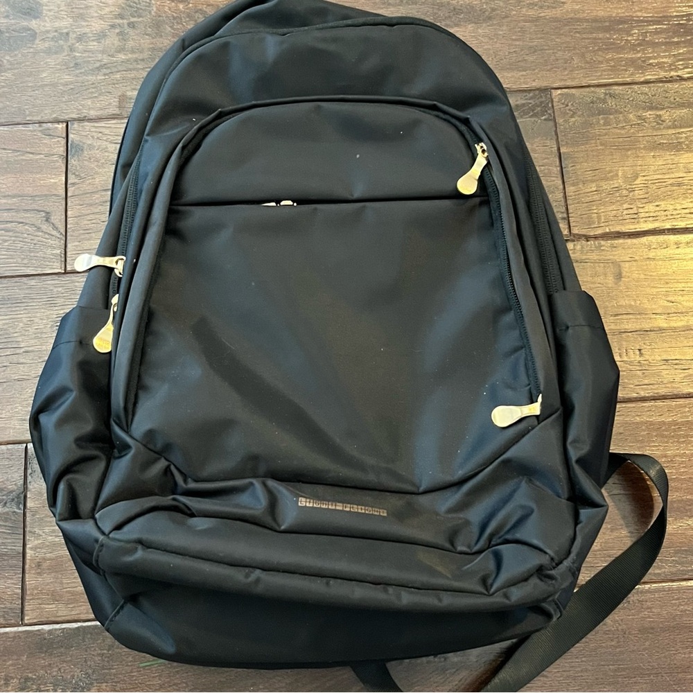 Black laptop backpack